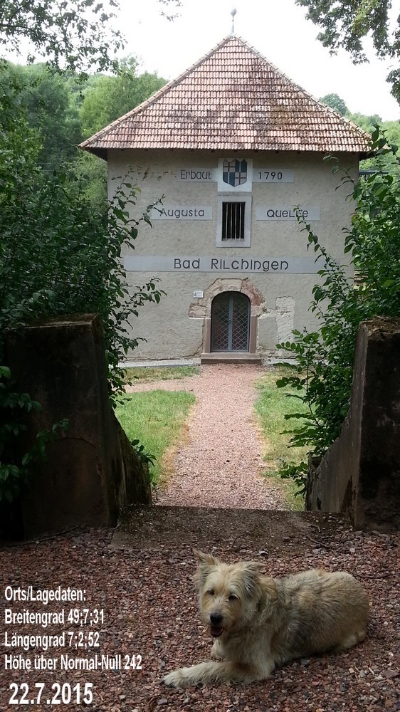 Augustaquelle - erbaut 1790 - Bad Rilchingen - aufgenommen 22.7.2015