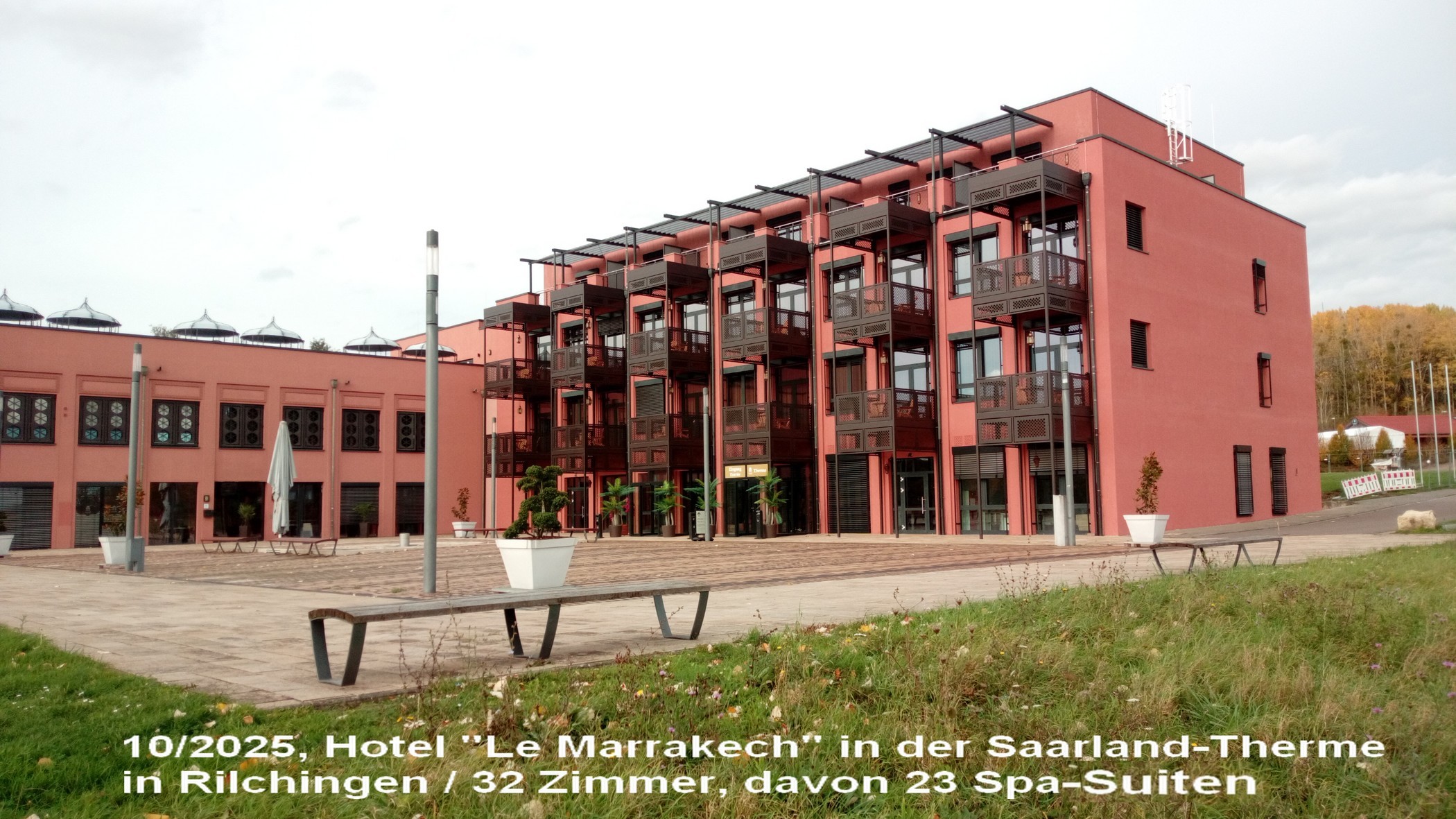 Foto Hotel Le Marrakech, Saarland-Therme in Rilchingen, Okt.2025