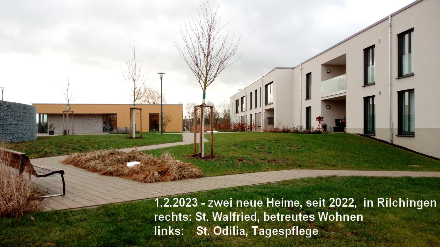 Heime St.Walfried, betreutes Wohnen und St.Odilia, Tagespflege in Rilchingen, seit 2020