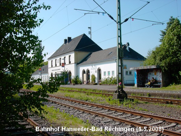 Bahnhof Hanweiler, 1.5.2008 