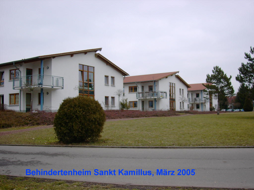 St. Kamillus, Behindertenheim, Foto von 2001