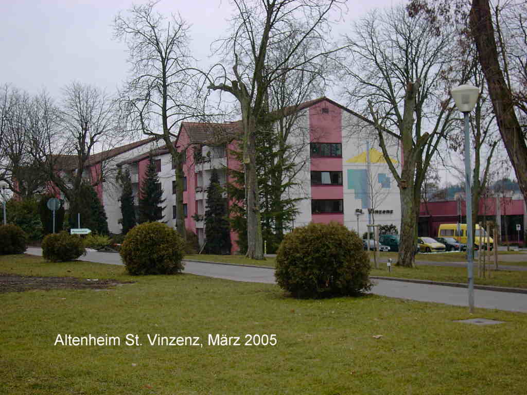 Altenheim St. Vinzenz, aufgenommen 2001